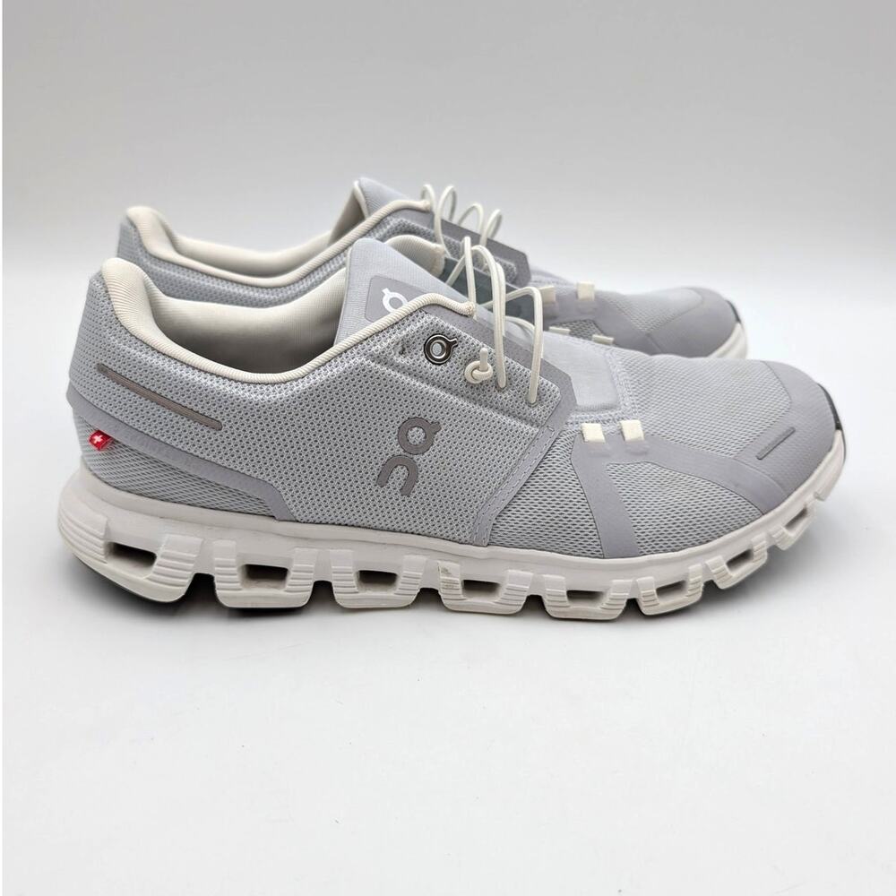 On Cloud 6 Running Sneakers Shoes Lace-Up Men's Glacier/White Size USM9.5 EU43 - Picture 3 of 11